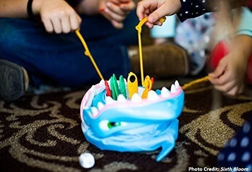 Juego De Mesa Shark Bite Bocadillo De Tiburón 2-4 Jugadores
