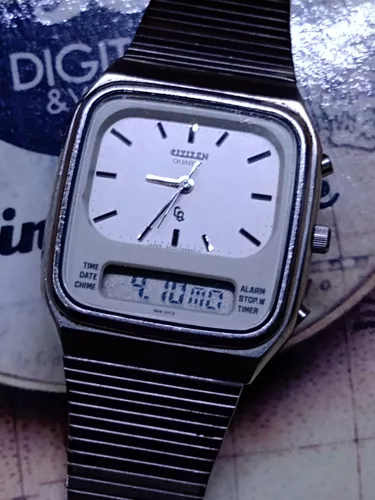 Reloj Citizen Analogo Digital Vintage | MercadoLibre 📦
