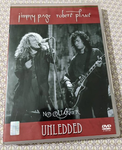 Dvd Original Jimmy Page & Robert Plant - No Quarter Unledde