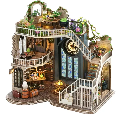 Casa Del árbol De Hadas LED En Miniatura - España