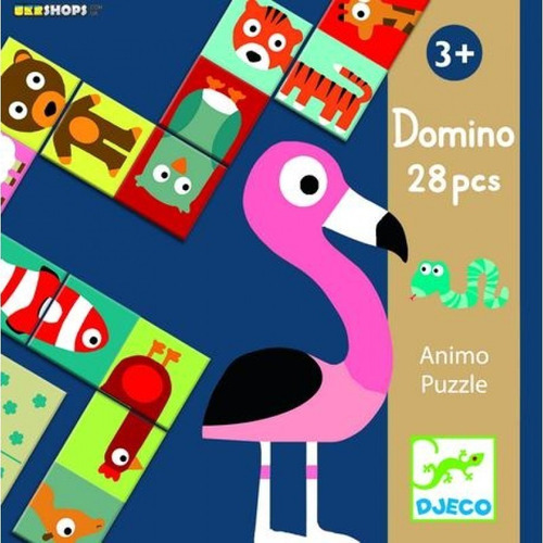 Juego De Mesa Domino De Animales 