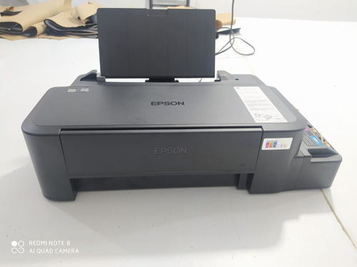 Impresora A Color  Sublimacion Epson Ecotank L121 Negra 110v