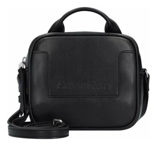 Bolsa Calvin Klein Camera Negro Mujer K60k611073-bax