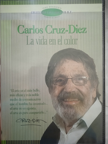 Carlos Cruz Diez La Vida En El Color / Documental Dvd Nuevo