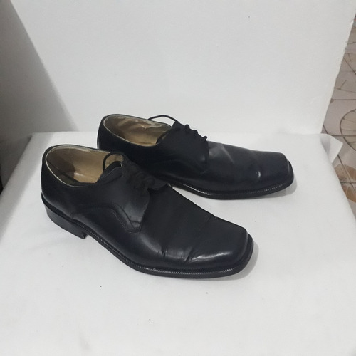 Zapatos Trensados De Cuero Negro Talla 38 Para Caballero 