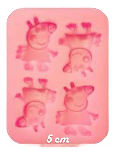 Molde De Silicón Cerdita, Pig