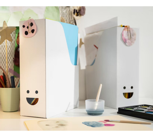 Revistero Blanco Eco-friendly - Carton (pack De 2pz)