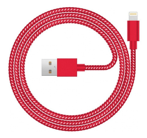 Cable De Carga Datos Usb Lightning Reforzado 2.4a /e