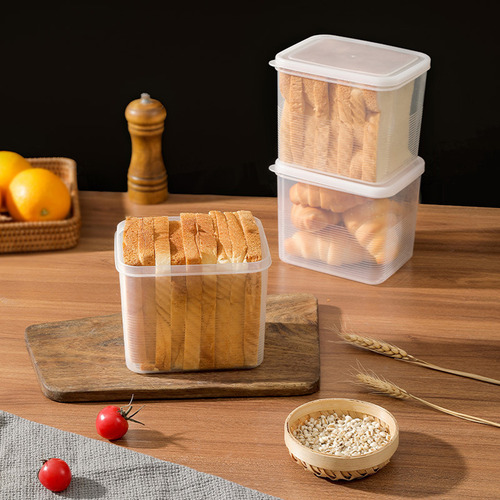Recipientes Herméticos Para Almacenar Pan K, Caja De Plástic