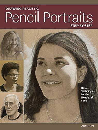 Book : Drawing Realistic Pencil Portraits Step By Step Basi