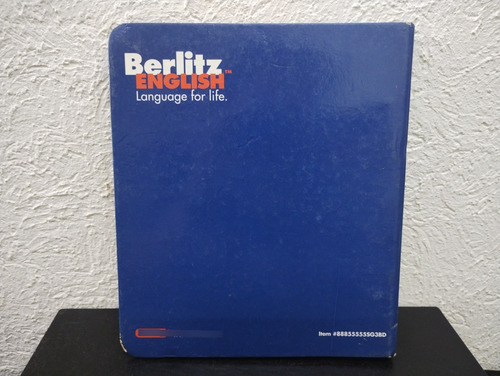 Carpeta Berlitz English Sesion 2 Escrita Con Cd's Y Dvd's (Usado)