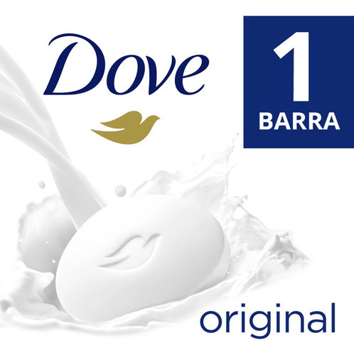 Jabon En Barra Dove Original 90 G Individual