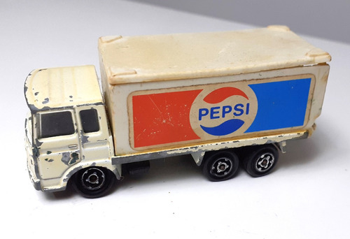 Antiguo Camión Majorette Renault Saviem Pepsi Francia 1976 (Usado)