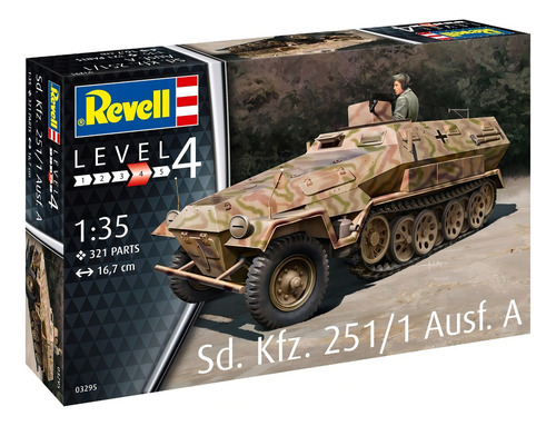 Revell 03295 Tanque De Guerra Sd.kfz 251/1 Ausf. A 1/35
