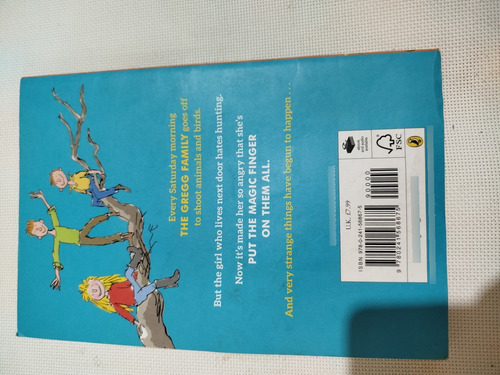 The Magic Finger - Roald Dahl, De Dahl, Roald (Usado)