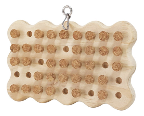 (4 #mold) Juguete Para Picar Bloques, Corcho, Perchas De Pie