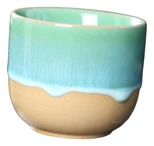 Tazas De Té De Cerámica, Taza De Café Con Patrón Azul