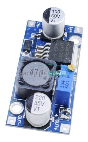 Imagen 7 de 10 de Convertidor De Voltaje Dc A Dc Lm2596 Dc-dc Hw-411 Arduino