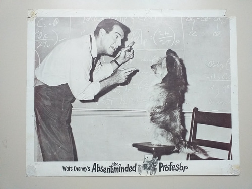 The Absent Minded Professor - 5 Lobby Cards Cine Disney *