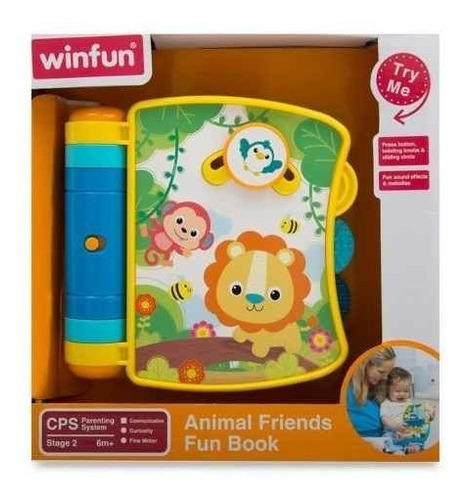 Libro Animales Con Sonido 0746 Original Winfun