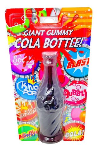 Dulces Gomitas Gigante Con Forma De Botella Cola Sabor Uva