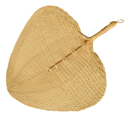 2024 Abanico De Hoja De Palma Tejido A Mano Para Decoración