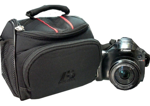 Bolso Caribe Neoprene Para Nikon B500 B700  Correa Bolsillos