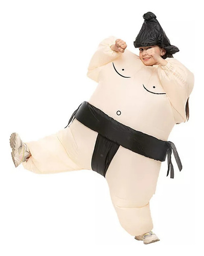 Disfraz Inflable De Luchador De Sumo Fiesta De Halloween