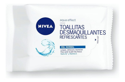 Nivea - Toallitas Desmaq. - Refrescantes - 25 U