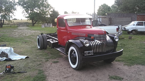 Camión Chevrolet 1946 Restaurado, En Excelente Estado. Pintu