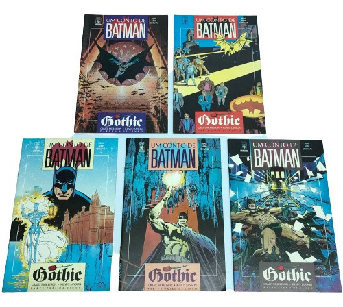 5 Hqs Um Conto De Batman Minissérie Completa Em 5 Edições (Usado)