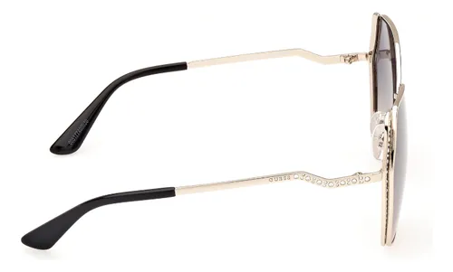 Lentes De Sol Dorado Degradé Guess Gu7843s33w