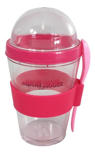 Imagem 1 de 1 de Copo Pote C/ Colher 350ml Minnie Vintage Zc 10022574