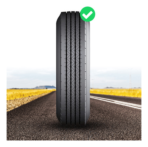 Pneu Steelmark Goodyear Aro 22,5 Agd Borrachudo 295/80r22.5