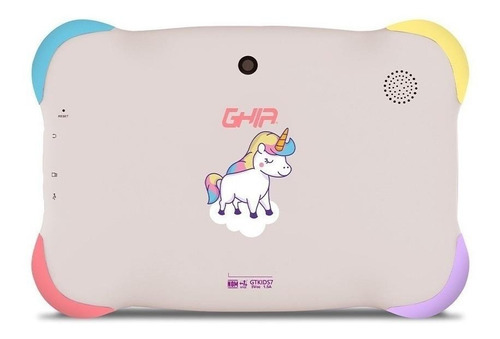 Imagen 2 de 2 de Tablet Ghia Kids Go GTKIDS7 7" 16GB multicolor y 1GB de memoria RAM