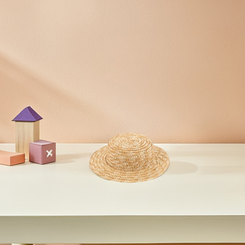 Sombreros De Paja En Miniatura, 2 Unidades: Pequeños Sombrer