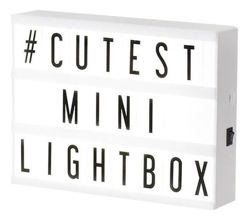 Luminária Mini Lightbox Led 15cm