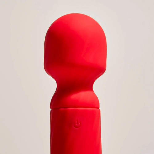 Mini Masajeador Meibi Maca Vibrador Wand Rojo