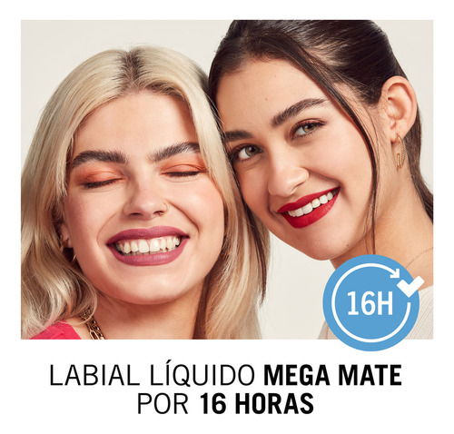Rimmel Labial LĂquido Lasting Mega Matte 700 Be My Baby