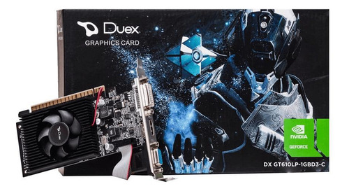 Placa De Vídeo Nvidia Geforce Gtx 610 Ddr3 1gb Duex