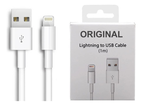 Cable Cargador Apple iPhone Certificado Usb A