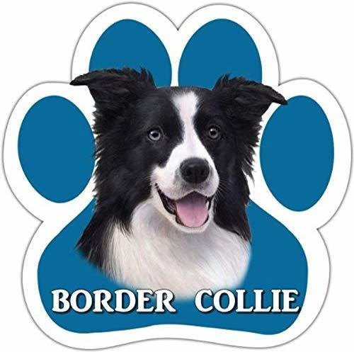 Border Collie Coche Imán Con Forma De Pata De La Única Medid