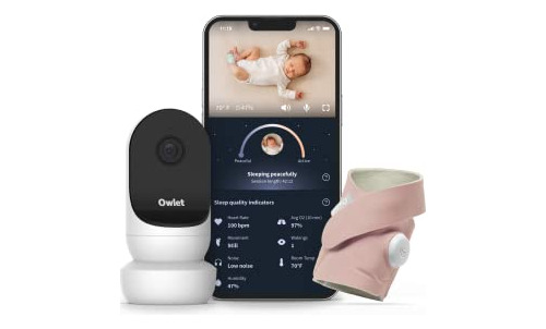 Owlet Dream Duo 2 Smart Baby Monitor - 1080p Hd Video Baby M