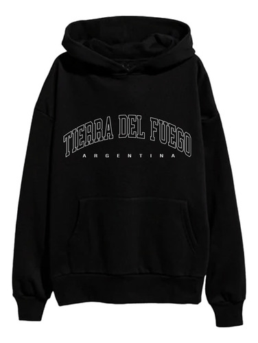 Buzo Canguro Tierra Del Fuego Argentina Universitario Unisex