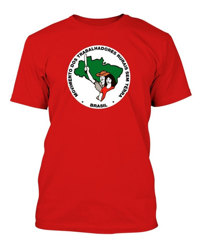 Camiseta Mst Movimento Dos Trabalhadores Rurais Sem Terra 6c