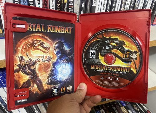 Mortal Kombat C/4 Personagens Adicionais Ps3 Físico Original (Usado)