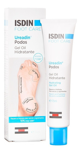 Gel Oil Hidratante Para Os Pés Ureadin Podos 75ml ISDIN