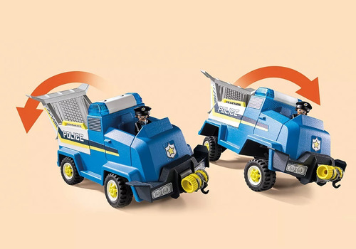 Juego Playmobil Duck On Call Vehículo De Emergencia Policía Cantidad de piezas 35