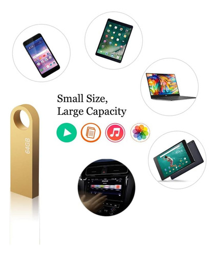 Kingston Usb Datatraveler Se9 G3 64gb Usb-a 3.2 Gen1 220mb/s Color Gold Liso