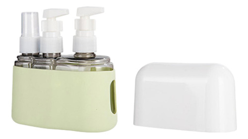 Botellas De Viaje Para Artículos De Tocador 3 Piezas Verde
